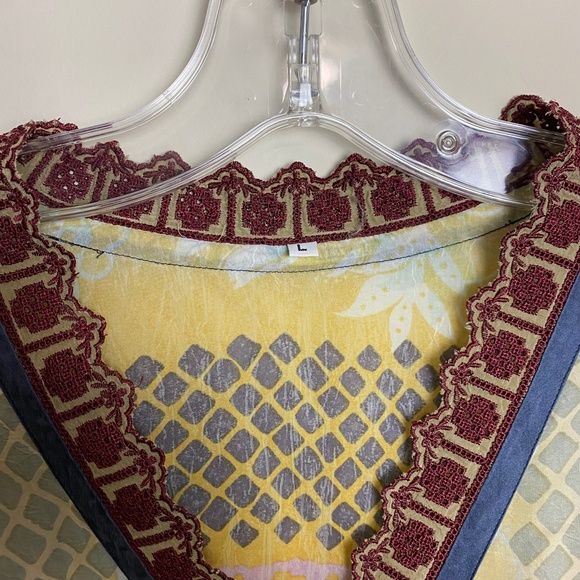 JOHNNY WAS | Floral Printed Boho Blouse - Picture 3 of 7